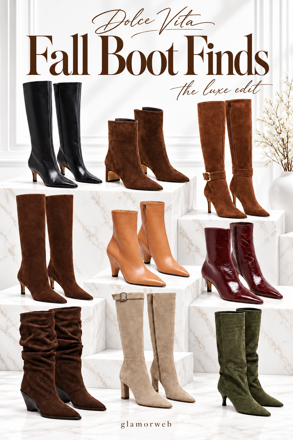 Obsessed with these Dolce Vita fall boot finds 🤎👢 Such a good mix of sleek black leather, rich brown suede, tall boots, ankle boots, cream neutrals, glossy burgundy, croc textures, and statement prints. These are the kind of boots that instantly make jeans, sweater dresses, skirts, and simple fall basics feel so much more polished. Definitely saving these for all the cozy fall outfits ahead.
#DolceVita #DolceVitaBoots #FallBoots #FallBootFinds #FallFashion #FallStyle #BootSeason #SuedeBoots #LeatherBoots #BrownBoots #BlackBoots #CreamBoots #BurgundyBoots #KneeHighBoots #AnkleBoots #TallBoots #FallOutfitIdeas #FallWardrobe #FallFashionFinds #AutumnStyle #WomensBoots #FallShoeFinds #FallEssentials #LTKFinds 

 #LTKSeasonal #LTKU #LTKSaleAlert