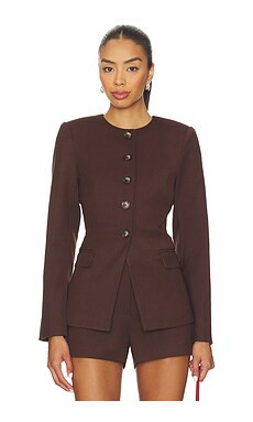 ASTR the Label Bellmere Jacket in Brown from Revolve.com | Revolve Clothing (Global)
