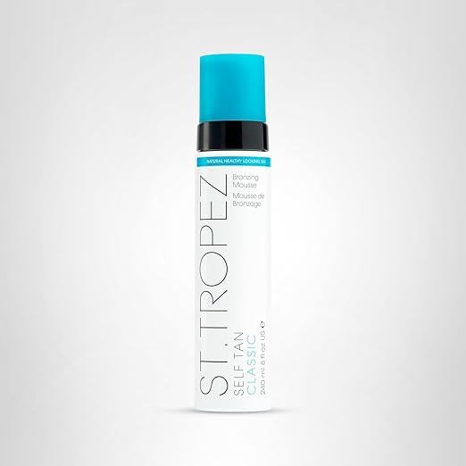 St.Tropez Classic Bronzing Self Tan Mousse for Streak-Free, Golden Tinted, Natural-Looking Tan, 8... | Amazon (US)