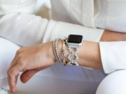 Crystal Pavé Link Band for the Apple Watch | Goldenerre