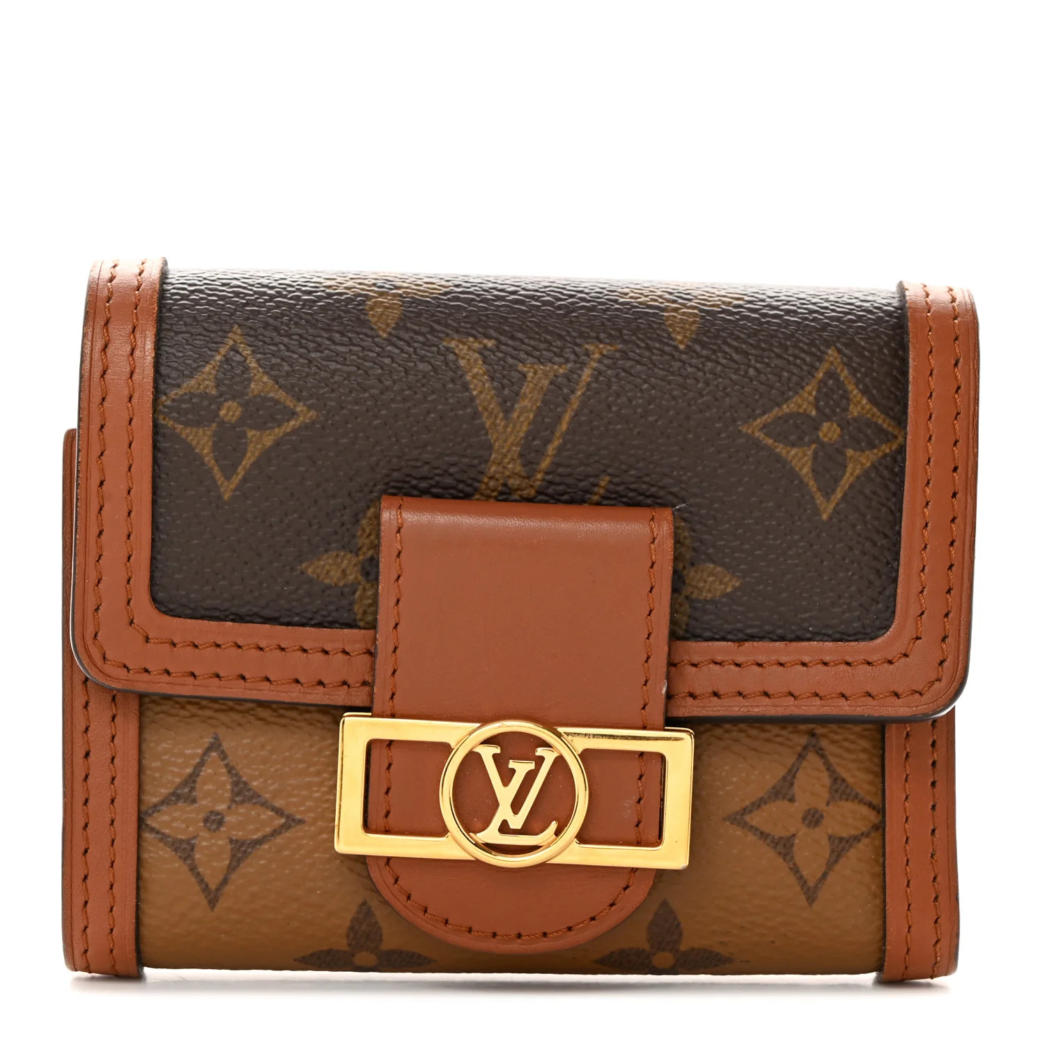 Reverse Monogram Dauphine Wallet | FASHIONPHILE (US)