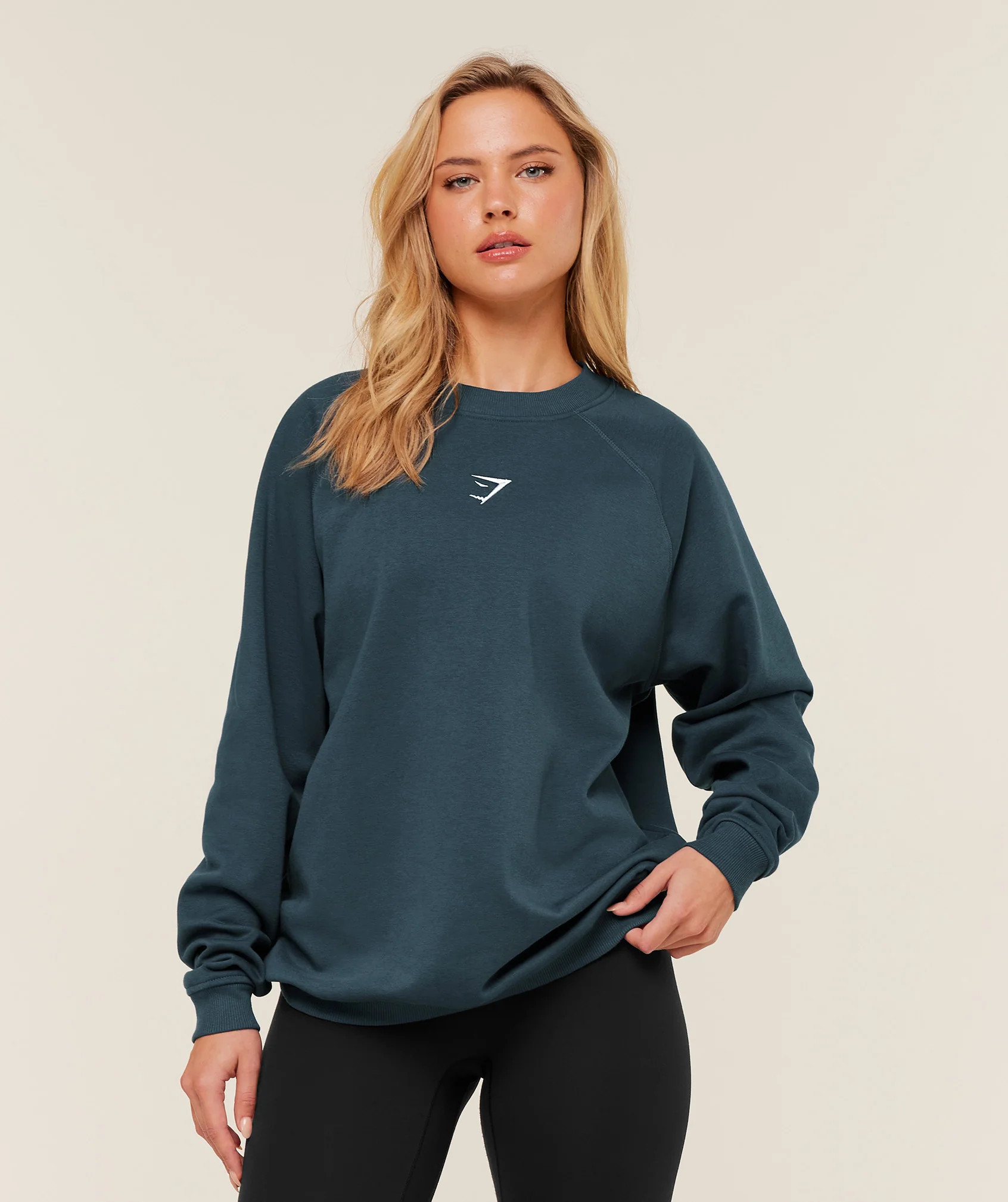 Training Oversized Fleece Sweatshirt | Gymshark US