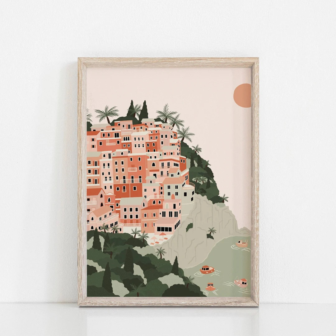Manarola Print / Cinque Terre Print / Italy Print / Italian - Etsy | Etsy (US)