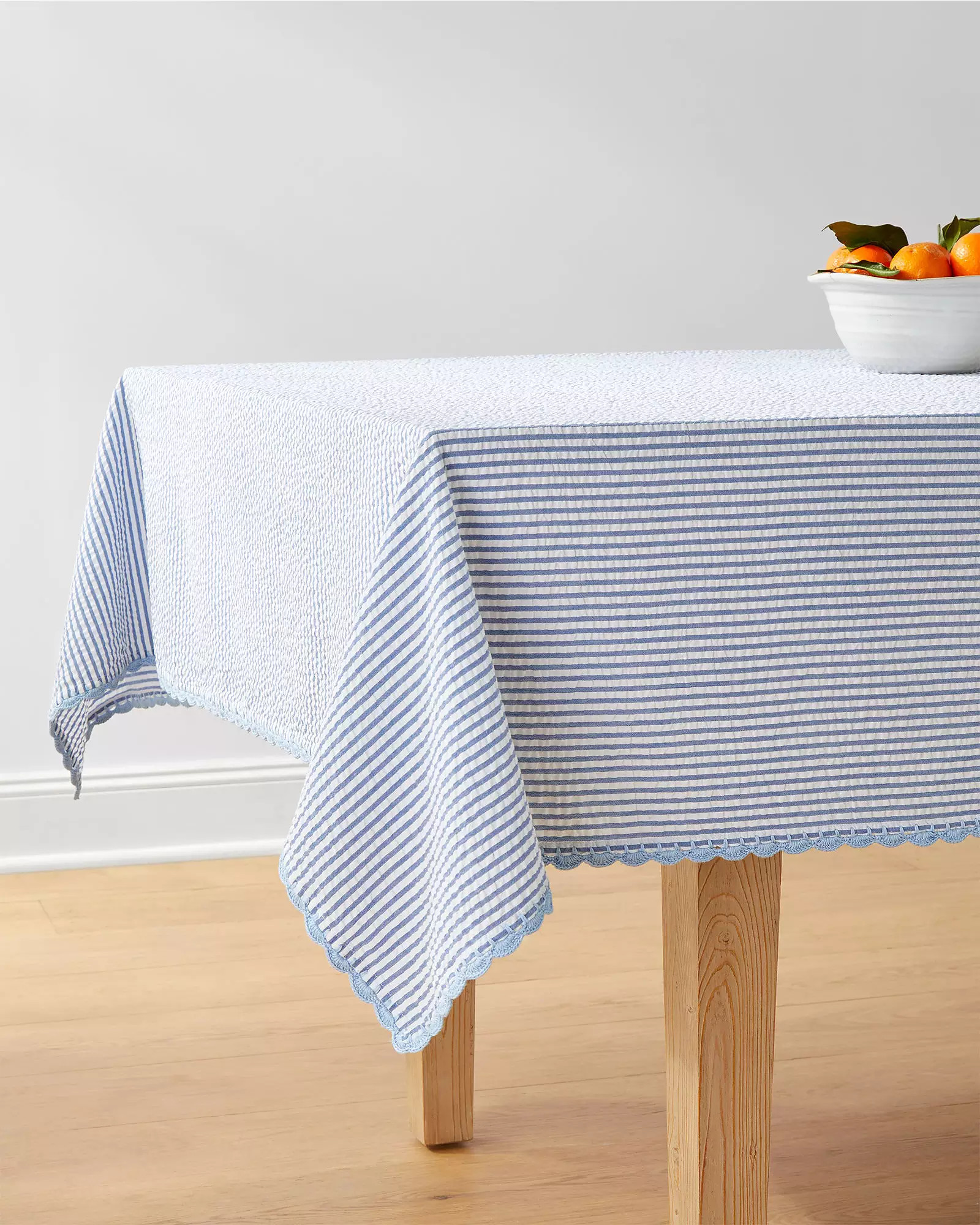 Seersucker Tablecloth | Serena and Lily