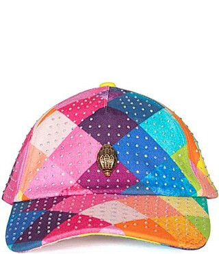 Kurt Geiger London Stained Glass Print Baseball Cap - Rainbow | Dillard's