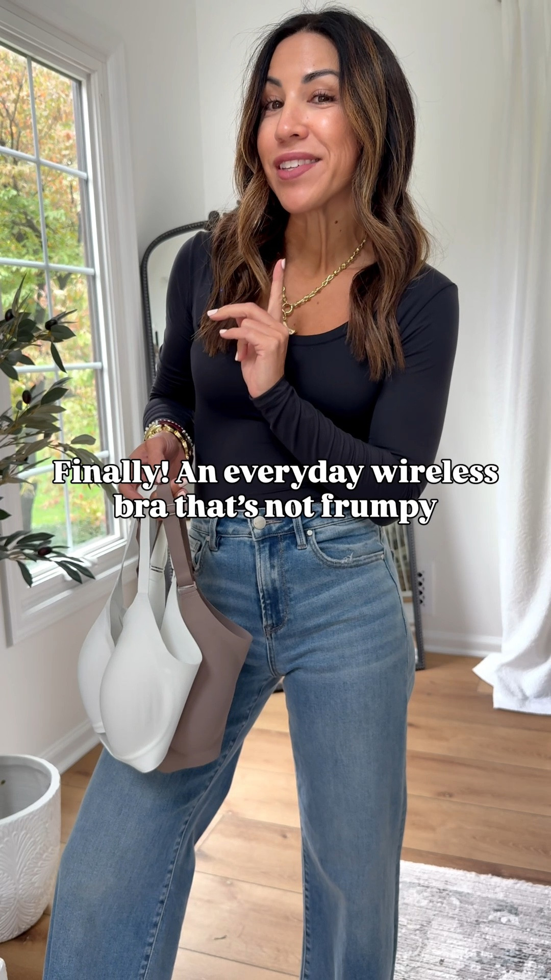 Our favorite Amazon bras just got an upgrade. Both of these are wireless, seamless push up but I love the scalloped and mesh detail on both of these. And girls, both of them are on sale right now ranging from $19 to $25 for a limited time! 

Amazon bras TTS. Black top small. Jeans 25. Jewelry code HOUSEOFLEO20. 

Amazon fashion, Amazon deals 

#LTKSaleAlert #LTKFindsUnder50 #LTKFindsUnder100