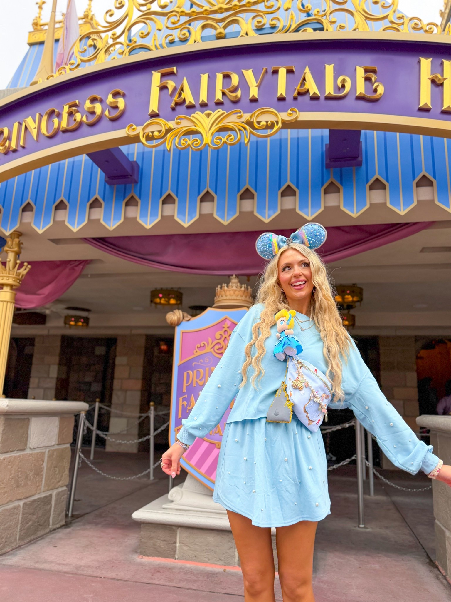 Cinderella Disney outfit🩵✨💎🏰👑