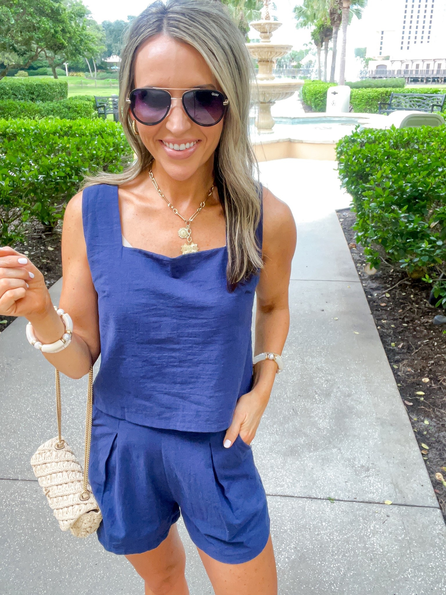 Love this linen two piece set! Nice tailored fit, zippers up the back. Has pockets! A very comfortable fit TTS

#LTKPetite #LTKStyleTip #LTKFindsUnder50