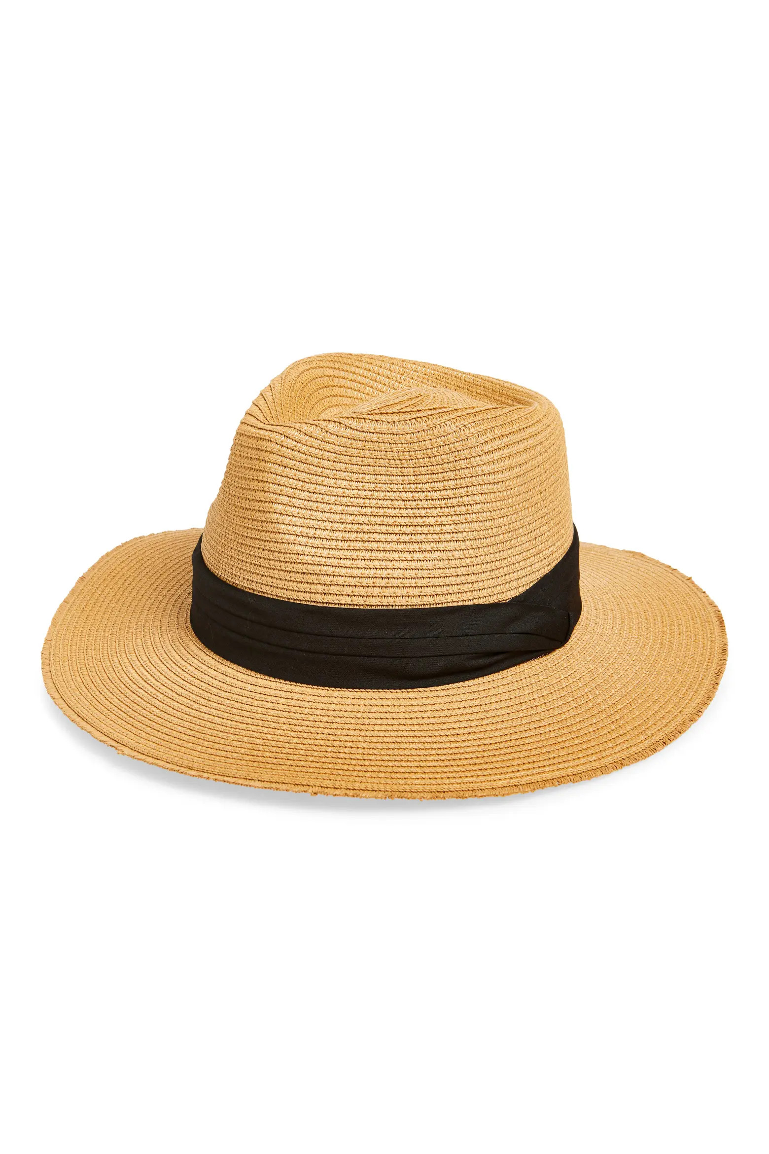 Fray Edge Packable Panama Hat (Women) | Nordstrom | Nordstrom