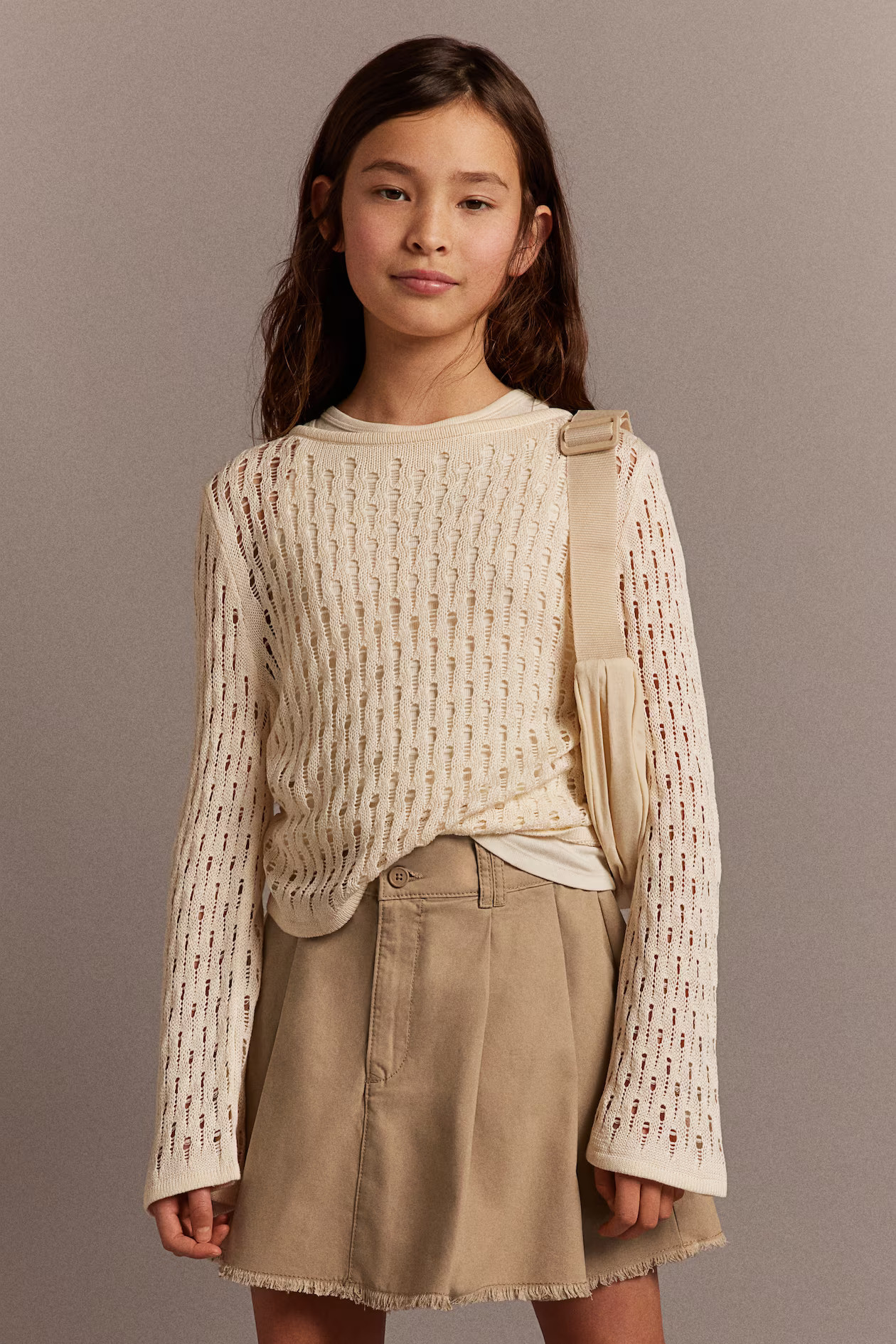 Pleated A-line Skirt | H&M (US + CA)