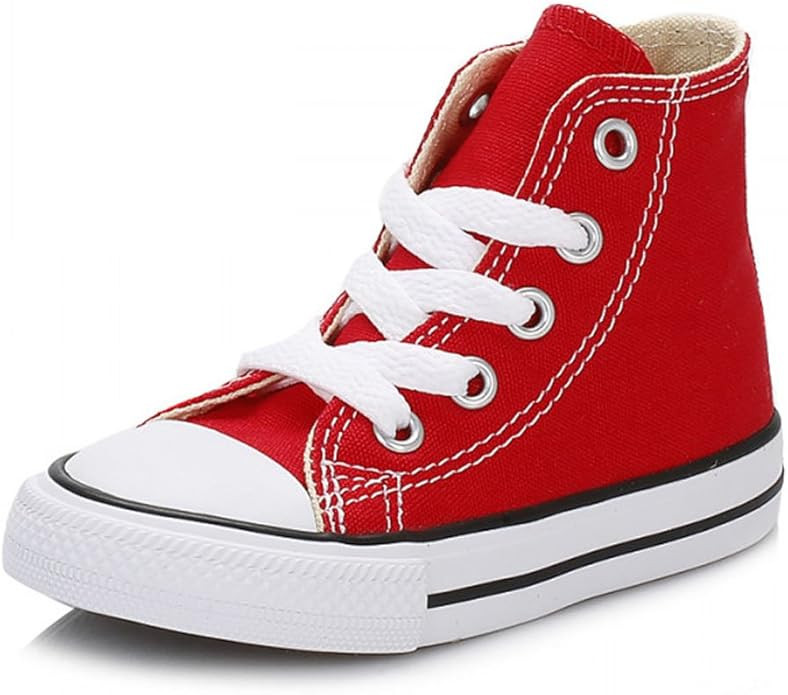 Converse Unisex-Child Chuck Taylor All Star Canvas High Top Sneaker | Amazon (US)