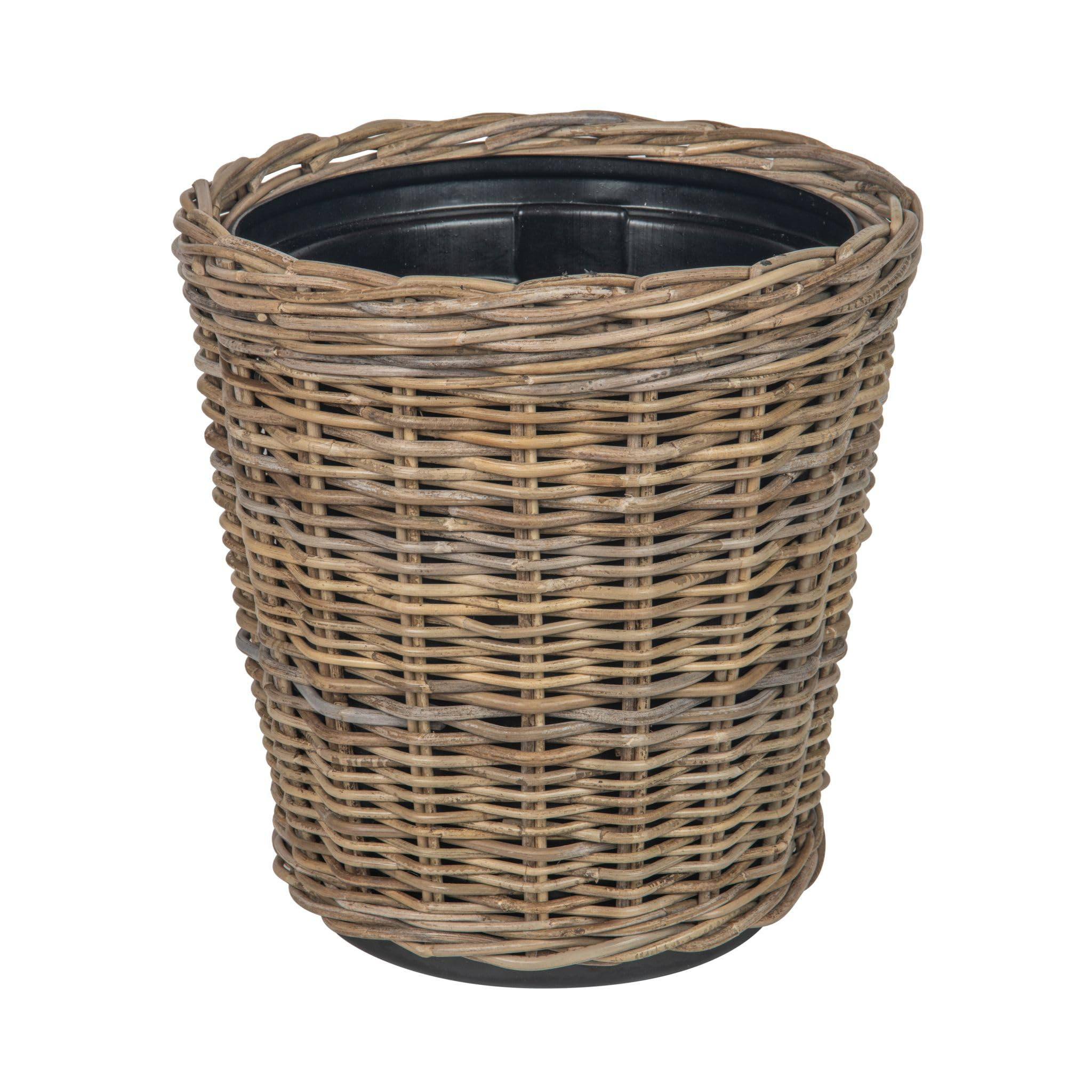 Kouboo - Rattan Kobo Classic Cylinder Indoor & Outdoor Planter Basket, Plant Pot (Small) | Amazon (US)