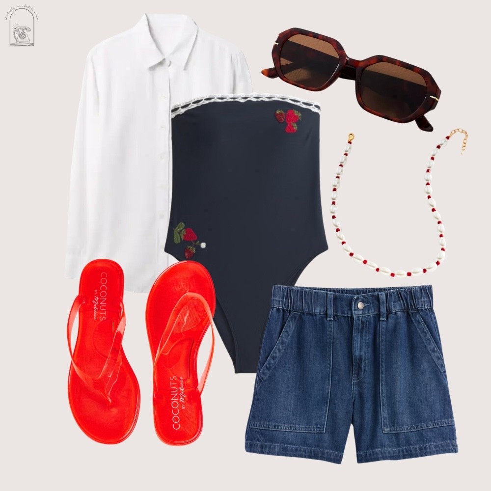 when it’s warm enough to plant my garden, so i’m feeling all of the spring/summer outfits and a dip in the pool! 🍓 can you even handle these jelly sandals? (also this suit is 25% off in LTK rn!!) 

#LTKSeasonal #LTKootd #LTKSpringSale