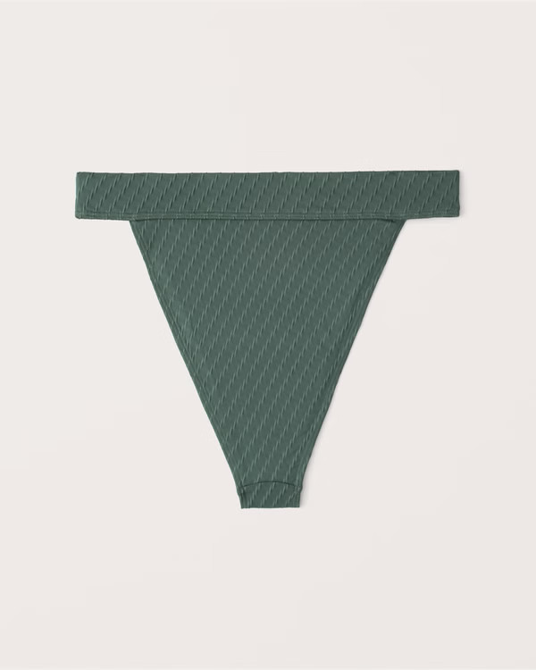 90s High-Waist High-Leg Cheeky Bottoms | Abercrombie & Fitch (US)