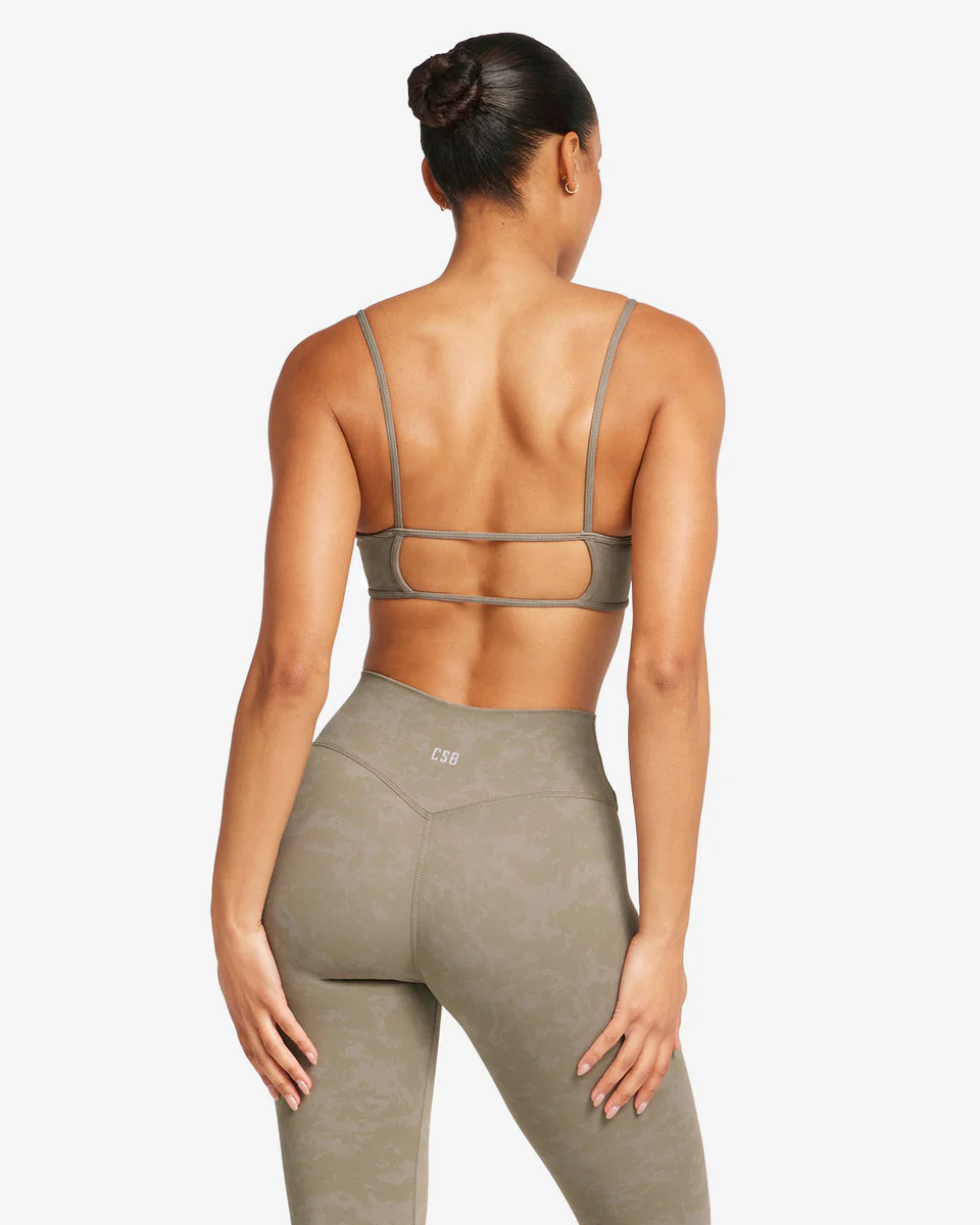 Fade Ayla Crop | Olive | Crop Shop Boutique US