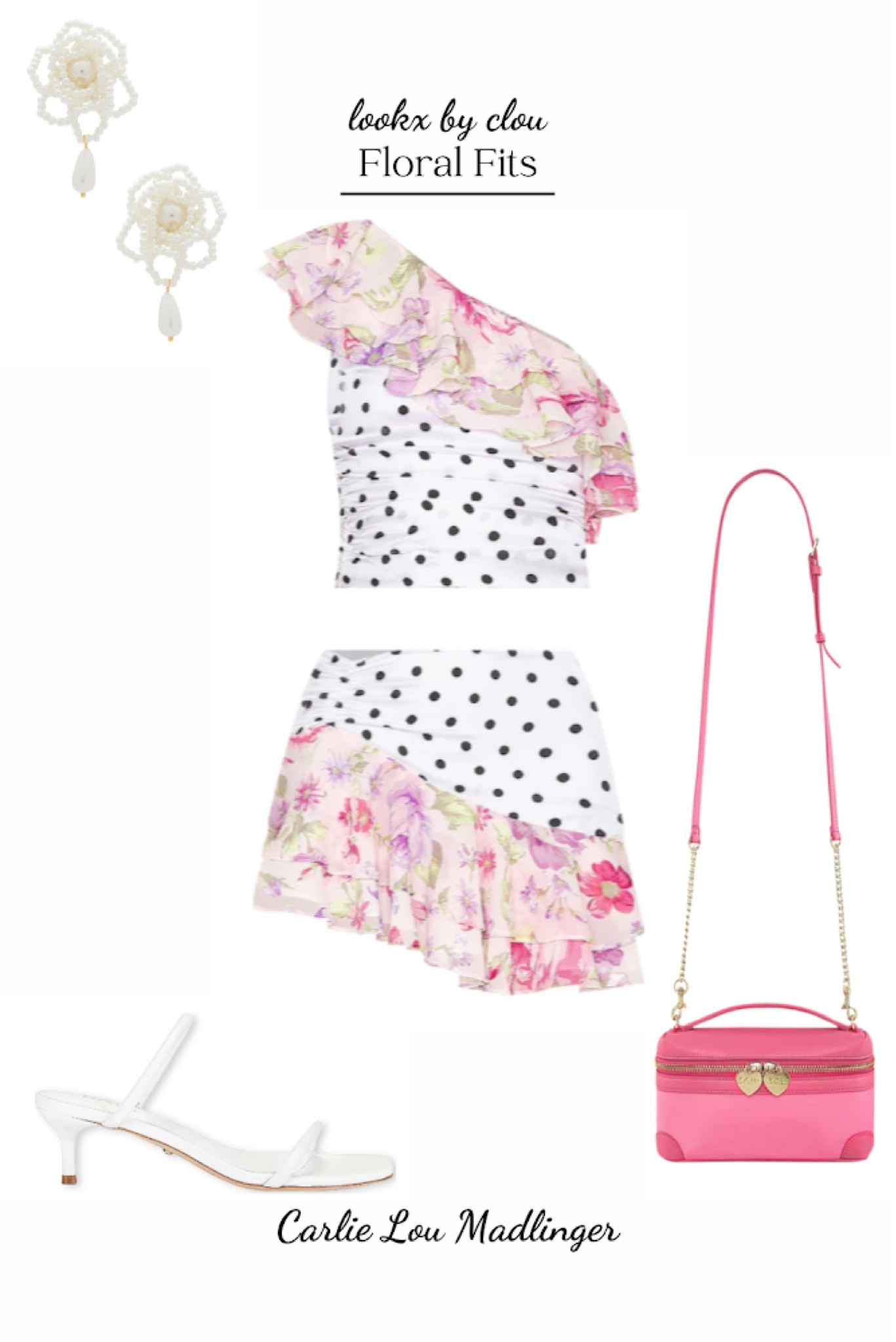 Pretty in pink polka dot floral set

#LTKstyletip #LTKitbag #LTKshoecrush