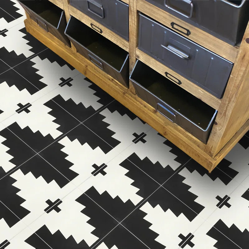 Midar 8" x 8" Cement Field Tile | Wayfair North America