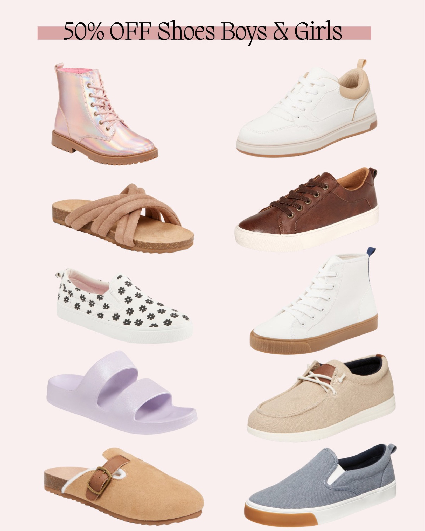 Old Navy 50% off shoes 👟

#LTKKids #LTKBacktoSchool #LTKSaleAlert