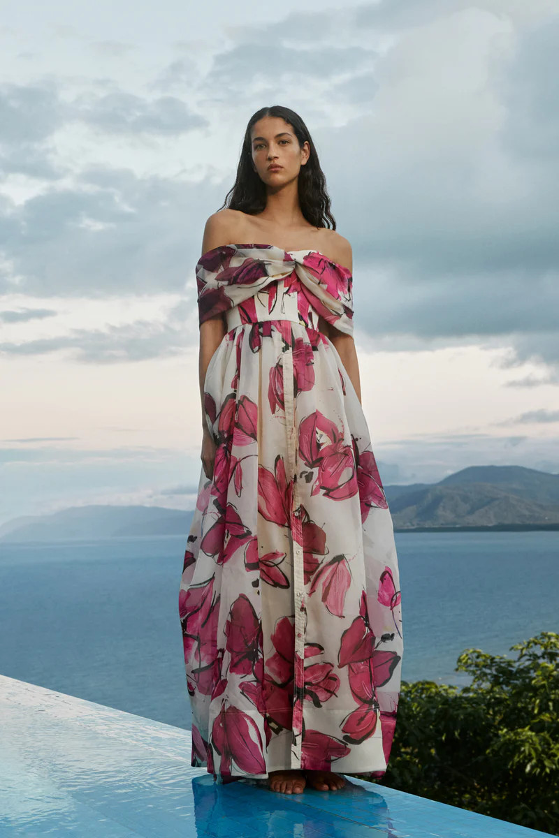 Cordelia Corseted Maxi Dress | aje. (Australia and New Zealand)
