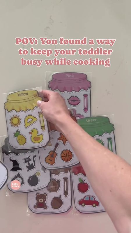 We saw this fridge magnet activity and we had to give it a try! 🤩 When you're in the kitchen and need to keep your toddler occupied, this is the perfect way to go! 

#LTKKids #LTKFamily #LTKBaby
