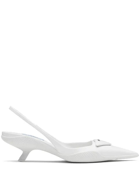Slingback pumps met puntige neus | Farfetch (NL)