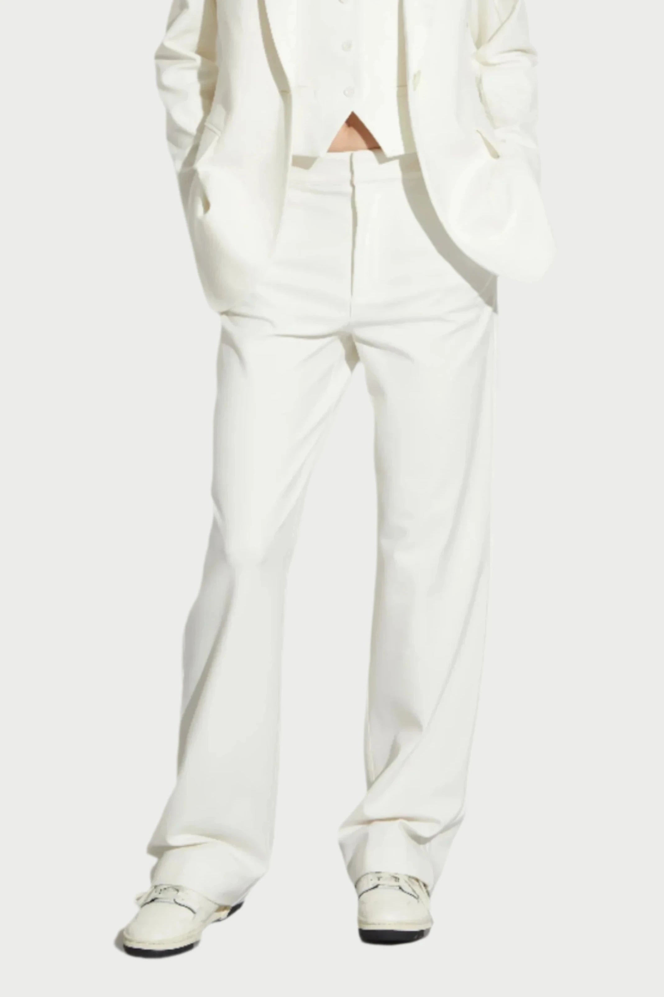 Cait Low-Rise Tuxedo Pants | WEST2WESTPORT