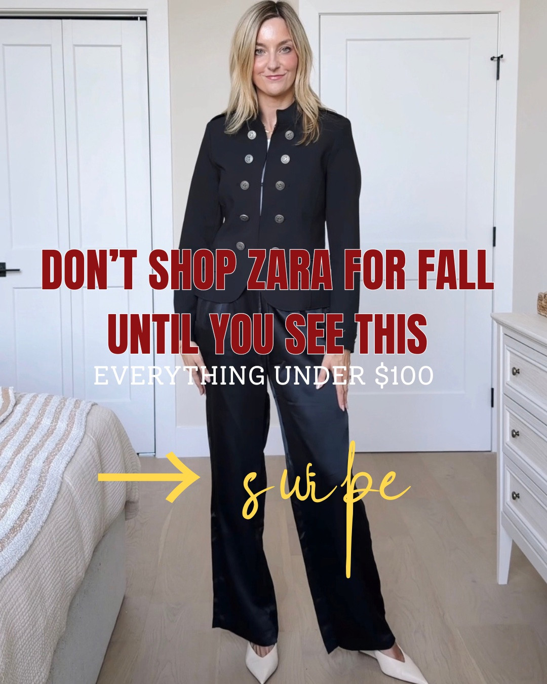 don’t shop Zara for fall until you see these finds 👀🍂 i tried on the pieces that caught my eye, from jeans i’d wear with boots all season to a waist-defining jacket and a real leather bag under $80. the best part? every find is under $100 🤎save this for your next Zara trip, and follow for more wearable European-style finds. comment ZARA and i’ll send you the 🔗 💌
#zarafinds #zaratryon #falloutfits #fallfashion fall haul, fall fashion haul, Zara haul, fall jacket, fall bag @Zara

#LTKootd #LTKgrwm #LTKdayinmylife