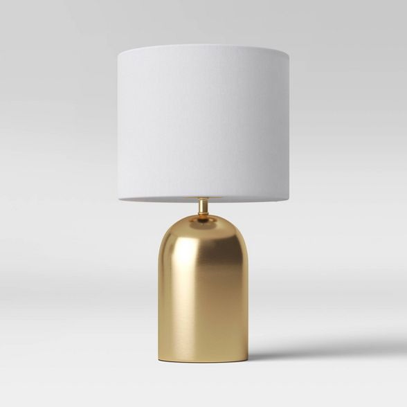 Dome Collection Accent Lamp Gold (Includes LED Light Bulb) - Project 62&#8482; | Target