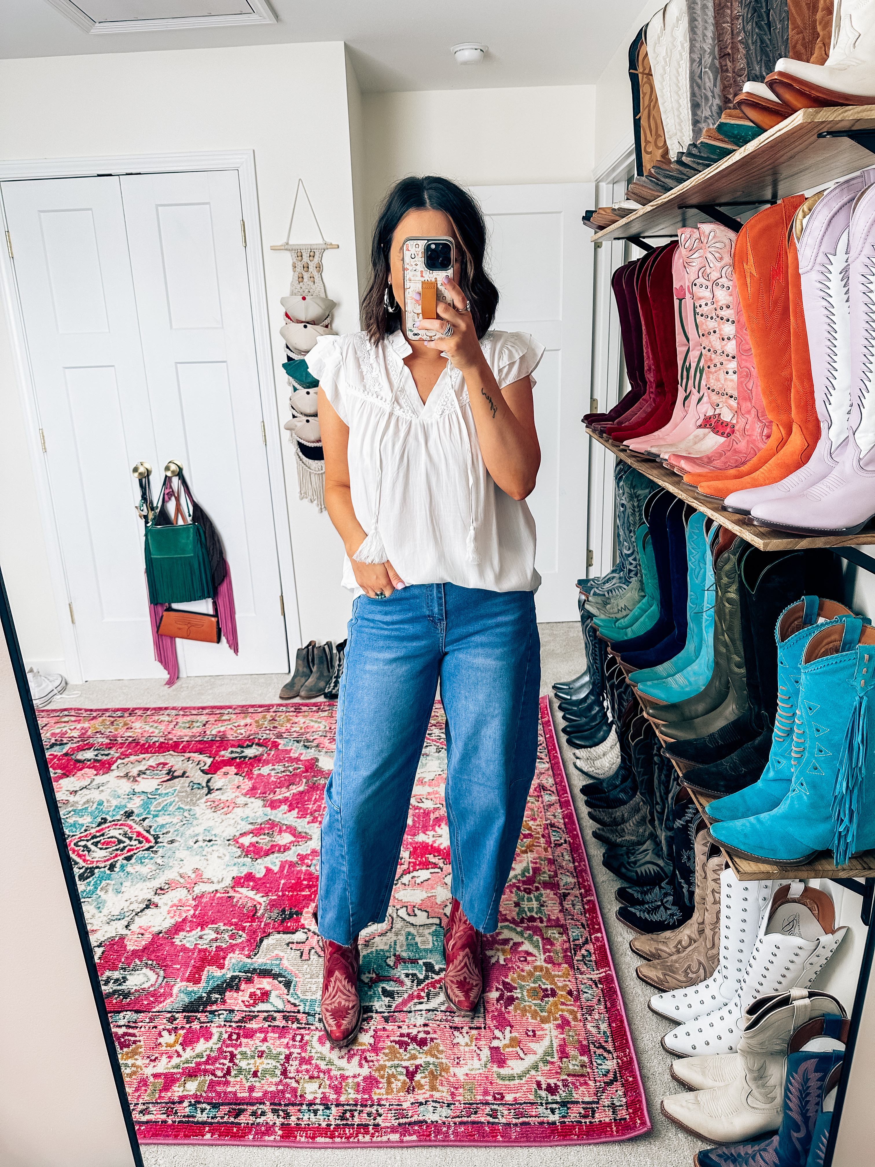 Western fashion outfit idea - country concert outfit idea A Nashville outfit - denim spring outfit - medium in both all from Amazon 

#LTKTravel #LTKWorkwear #LTKFestival