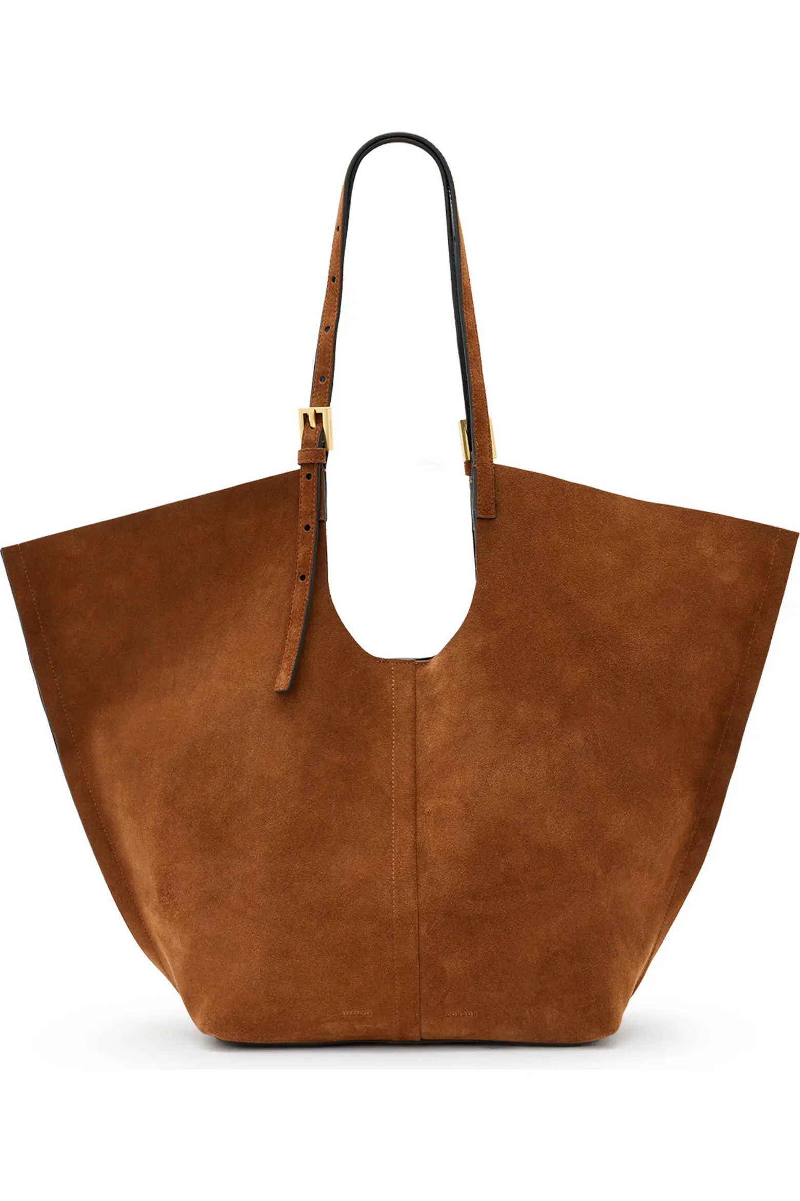 AllSaints Ara East West Suede Tote (Women) | Nordstrom | Nordstrom