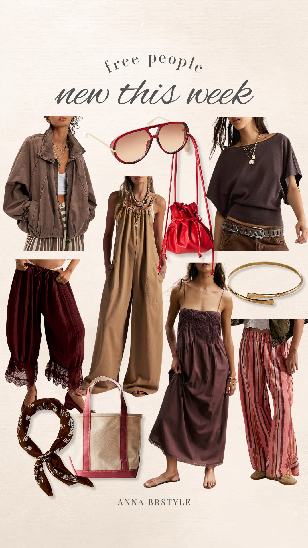 Free People dropped so many good new arrivals this week. I'm especially loving the rich fall color palette, relaxed silhouettes, and accessories that make it easy to start transitioning your wardrobe while it's still warm outside. So many pieces you'll be able to wear now and well into the next season.

Free People, new arrivals, fall fashion, boho style, casual outfits, handbags, dresses, wide leg pants, women's fashion, transitional style, annabrstyle 

 #LTKootd #LTKSeasonal #LTKOver40