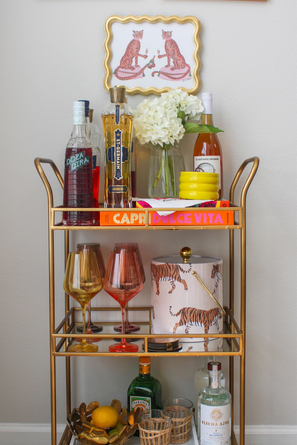 My bar cart! 

#LTKStyleTip #LTKHome