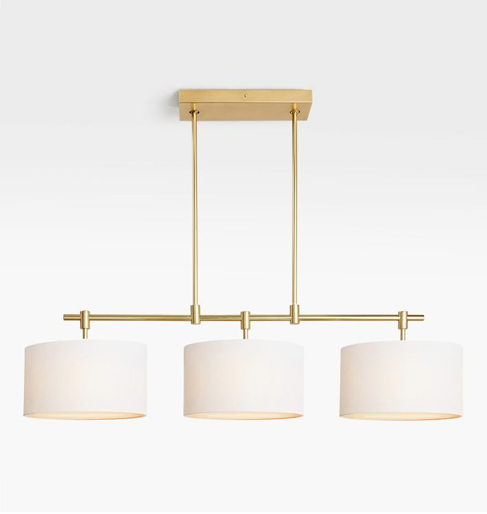 Adeline 44" Linear 3-Light Pendant | Rejuvenation