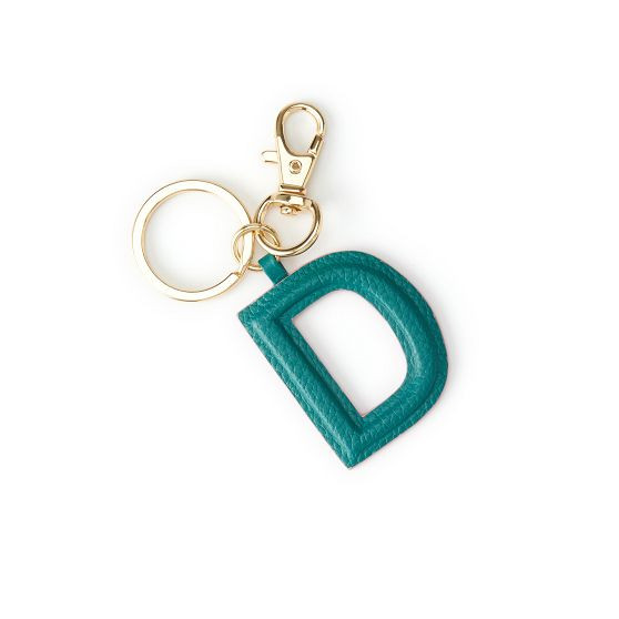 Mark & Graham x Pencil & Paper Co. Leather Initial Keychain | Mark and Graham