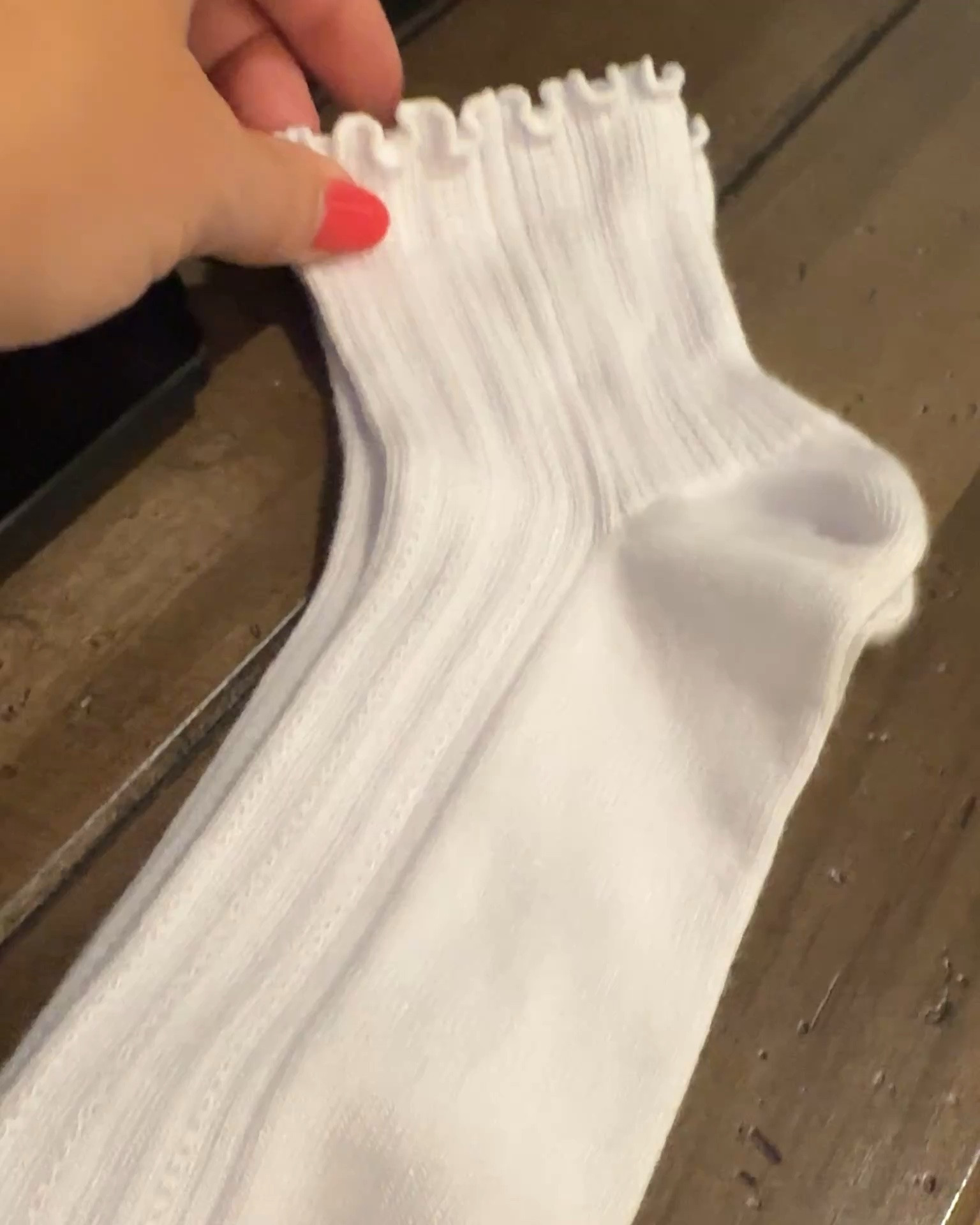 The socks that deserve their own post! How cute are these?! Wear them with your sambas or gazelles. The ruffle sock is so in and these have some extra detailing. They come in a pack.

#LTKOver40 #LTKootd #LTKmomlife