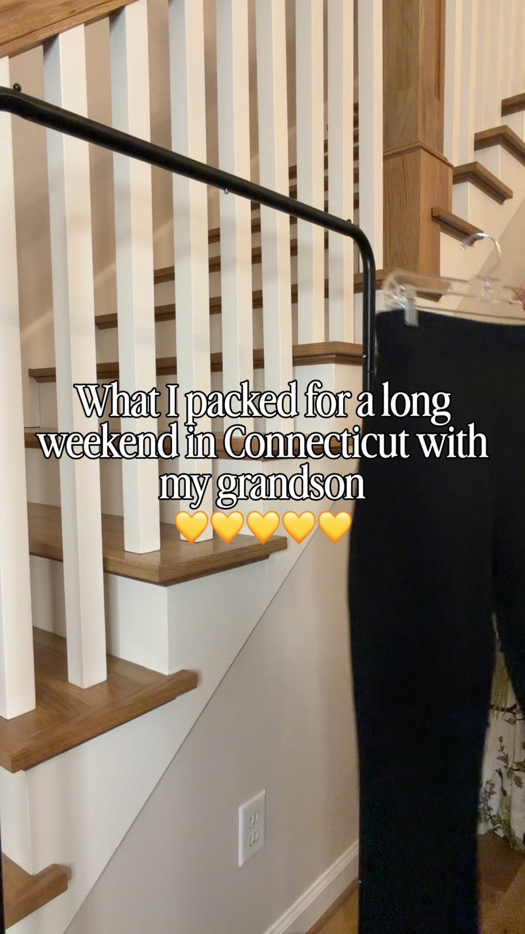 So far I’ve worn two outfits. One to travel in and one to lounge in tonight. Just got the grandson to bed. 
These are just great everyday casual outfits with a splash of color but good for even the coldest of temps. As long as I’m wearing my parka. 

Brought my mother jeans size up!!! I’m in a 30 petite 
I also sized up in the blue Talbots sweater to a large. Everything else is true to size  

#LTKPetite #LTKOver40 #LTKSaleAlert