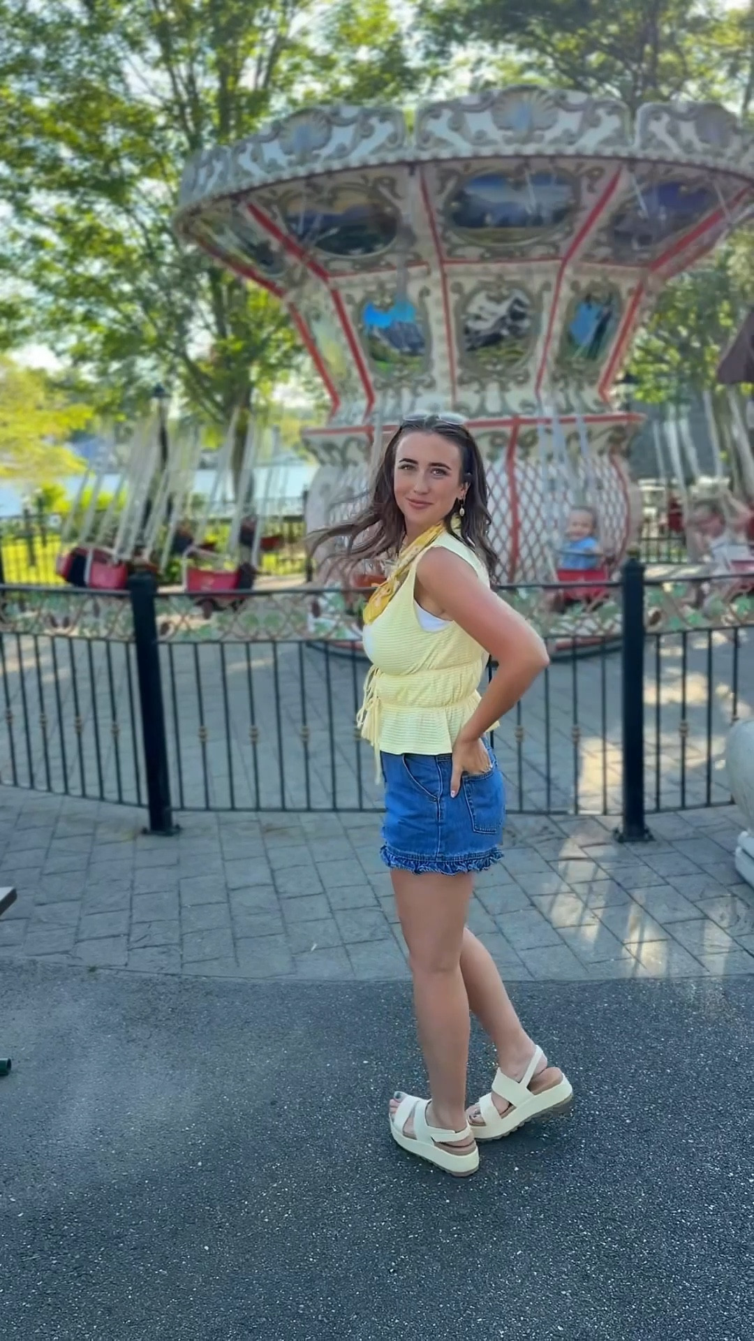 East Coast summer = hot, humid, and so worth it ☀️🎢 Comfy shoes, breezy fits, and a crossbody to keep hands free for snacks + stroller duty. #eastcoastsummerstyle #themeparkfit #ltkfamilyfun #ltkstyletips #ltkfitcheck #summermomstyle #comfycutevibesonly


#LTKStyleTip #LTKTravel #LTKFamily