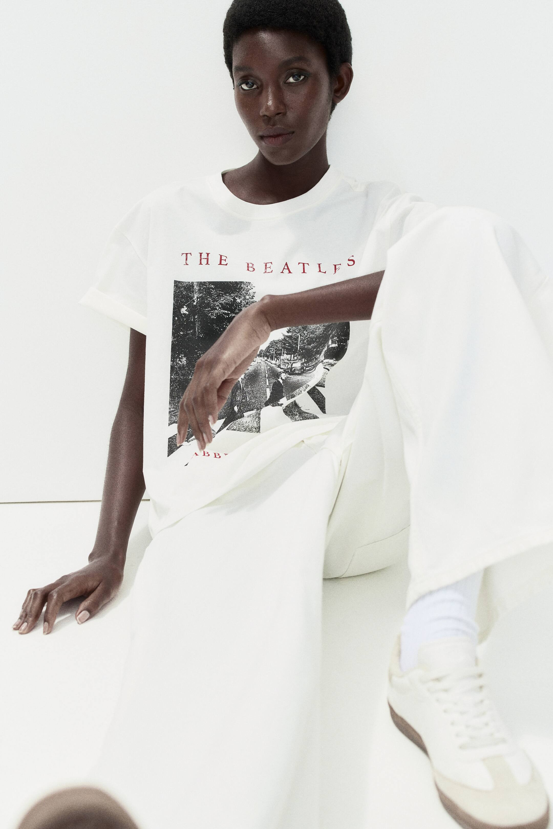 Oversized Printed T-shirt | H&M (US + CA)