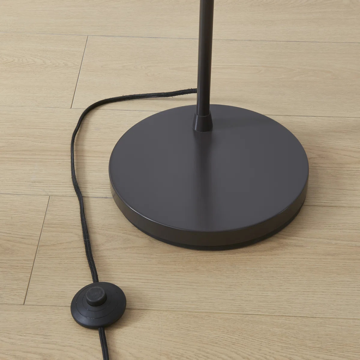 Oterra 65.4'' Matte Arched Floor Lamp with Outlet | Wayfair North America