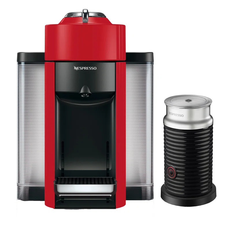 Nespresso Vertuo Coffee and Espresso Machine Bundle with Aeroccino Milk Frother by De'Longhi | Wayfair North America