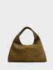 Nora Weave Shoulder Bag - Olive | JW PEI US
