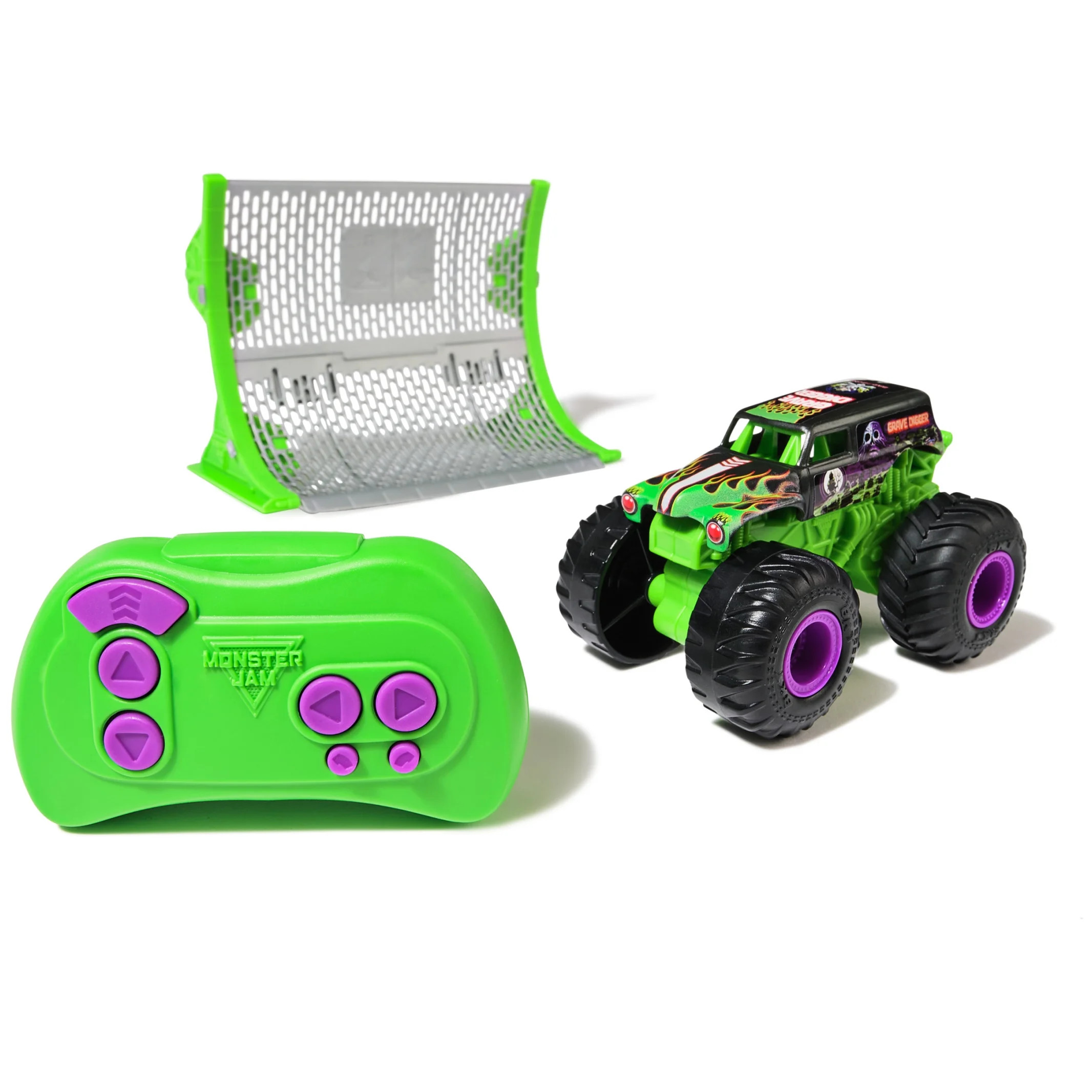 Monster Jam, 1:64 Grave Digger Remote Control Monster Truck Vehicle, for Ages 4 and up | Walmart (US)