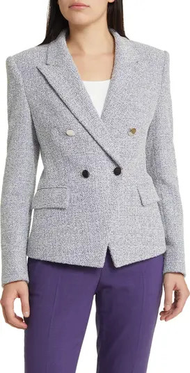 Jocanah Tweed Double Breasted Blazer | Nordstrom