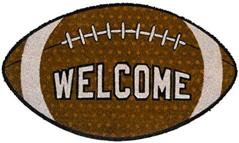 Briarwood Lane Football Coir Doormat Fall Welcome Natural Fiber Outdoor 18"x30" | Amazon (US)