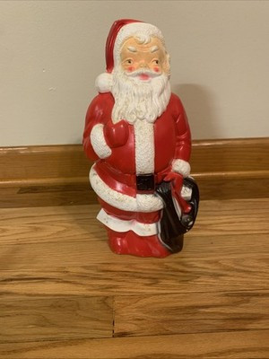 Vintage 1968 Empire Santa Claus Plastic Blow Mold 13” - No Cord | eBay US
