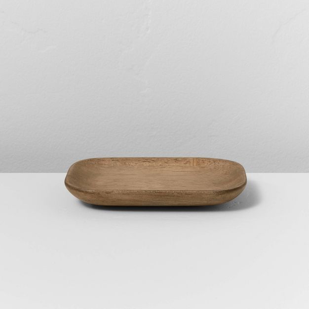 Wood Soap Dish Brown - Casaluna&#8482; | Target