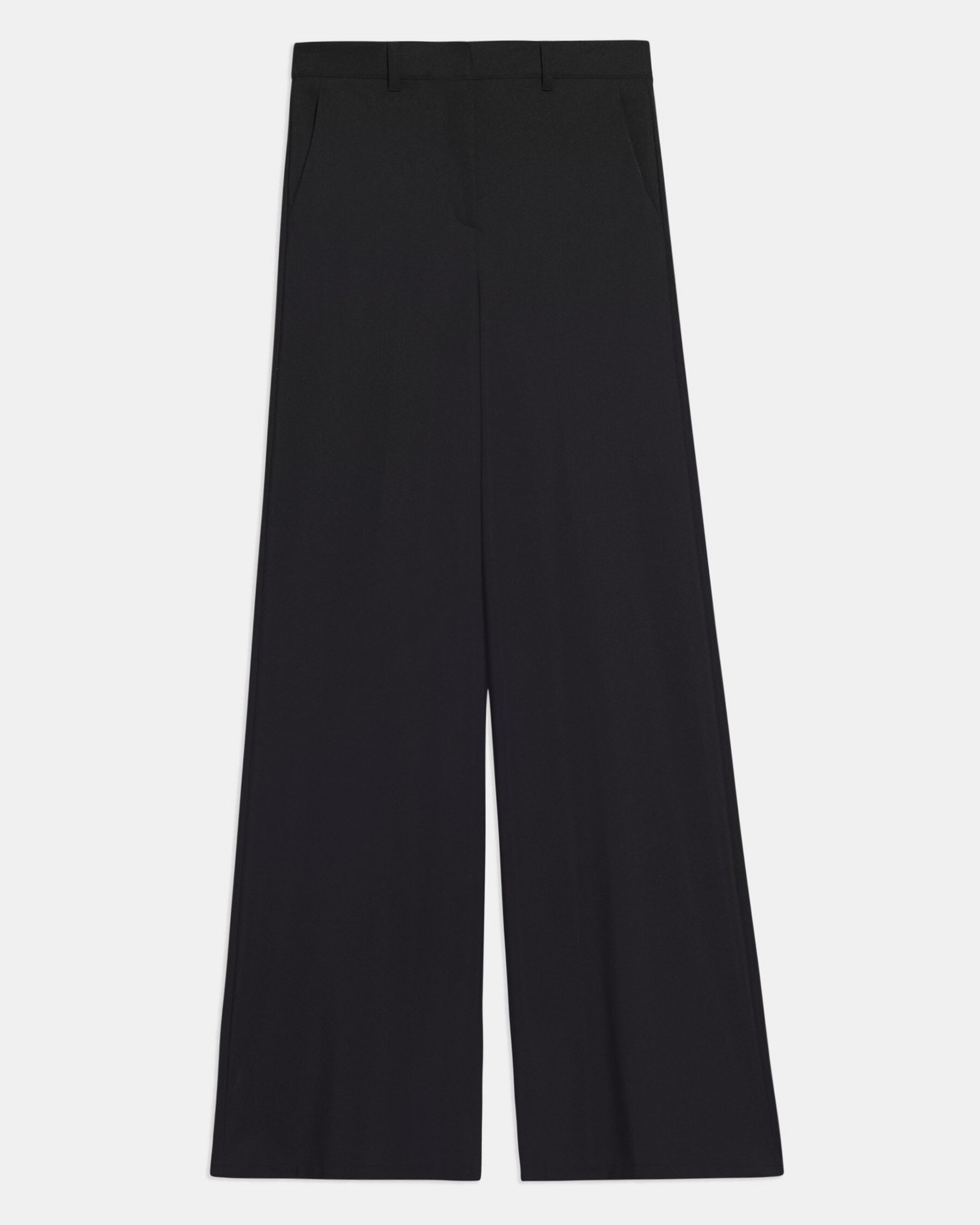 Wide-Leg Pant in Precision Ponte | Theory