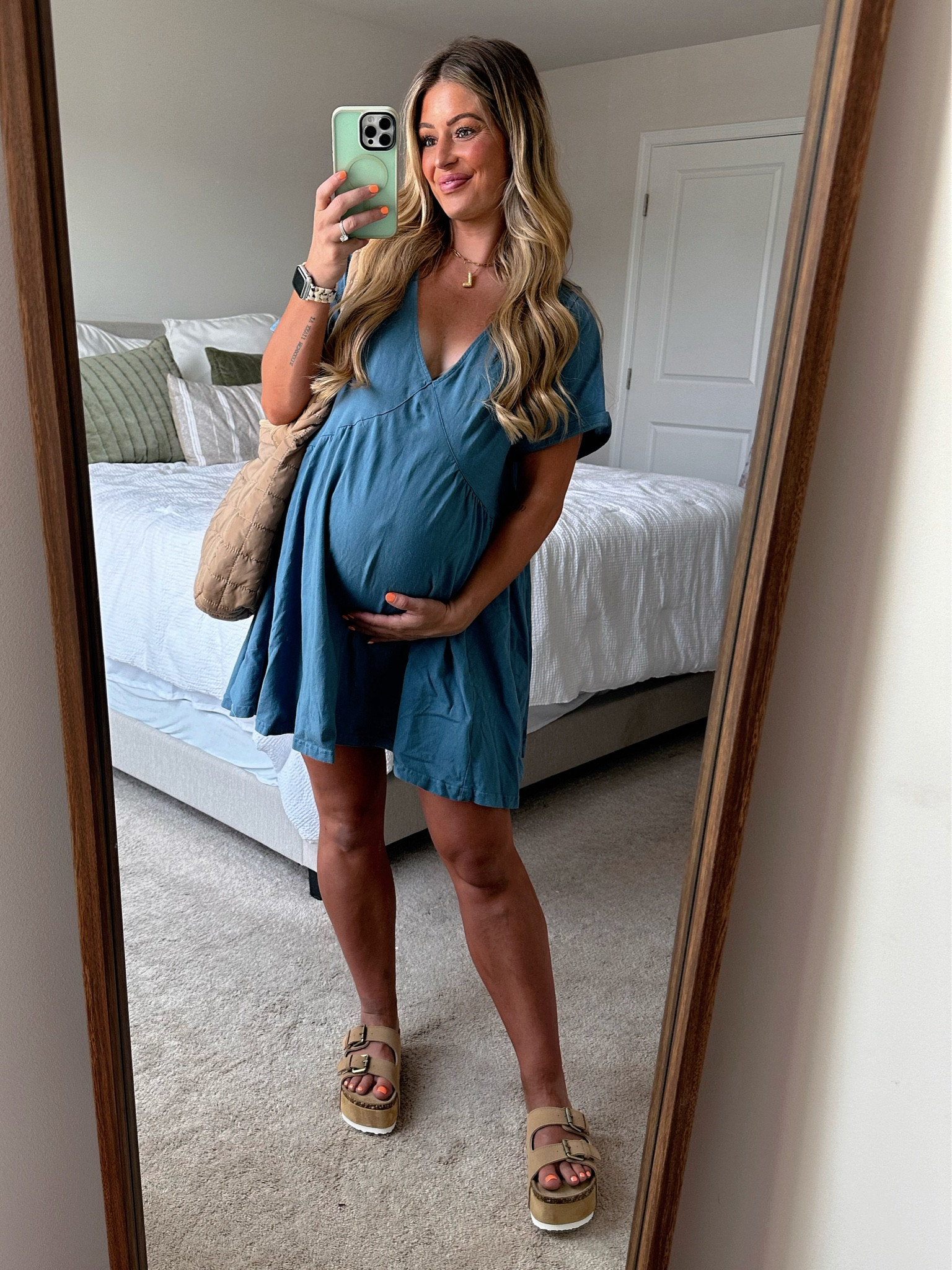 The cutest end of summer bump fit! 

fall outfits | fall transitional outfits | fall basics | basics | amazon find | outfit Inspo | fall dress | bump friendly outfits | cute and comfy style | neutral outfits | mom outfit | mom style | minimalist style | capsule wardrobe | capsule wardrobe outfit
I fall style | affordable fall outfits | ways to wear | fall fashion | easy outfit idea
#momstyle #ootd #amazonfashion #amazon #microinfluencer #momfit #tk #tkstyletip #amazonfinds #easylook #amazonstorefront #shopwithme #amazoninfluencer #contentcreator #explore #explorepage #affordable #trending #easyoutfits #basics #falloutfit #shopltk #ltkbump 

#LTKBacktoSchool #LTKBump #LTKU