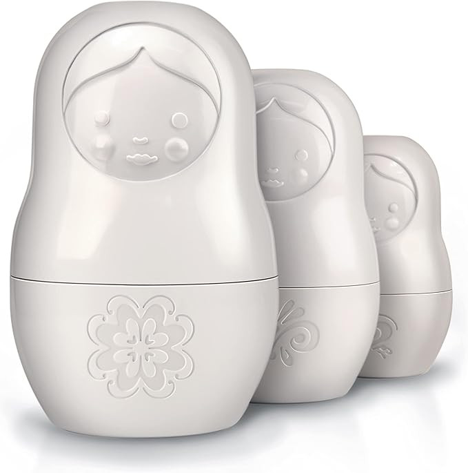 Genuine Fred Matryoshka Measuring Cups, Set of 6, White | Amazon (US)
