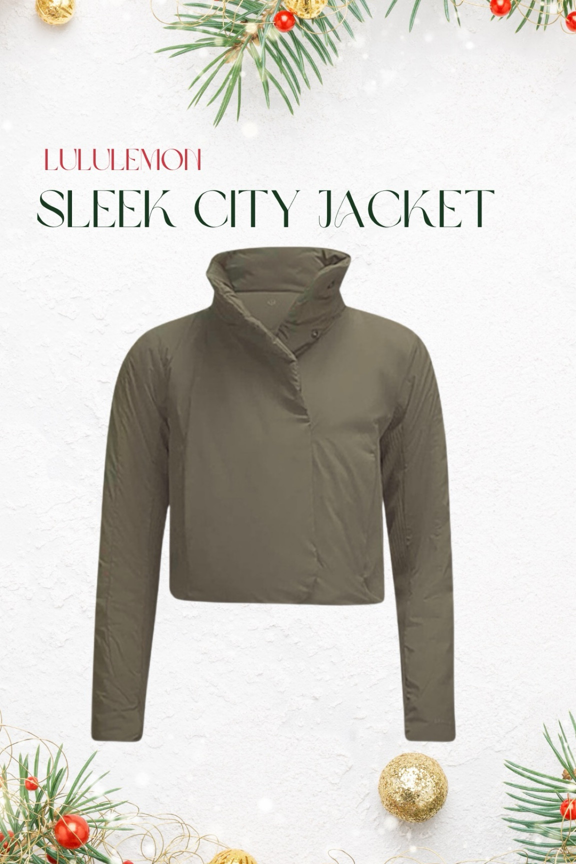 Love this Lululemon jacket! Comes in several colors too! 

#LTKGiftGuide #LTKActive #LTKHoliday